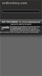 Mobile Screenshot of nrdirectory.com