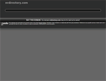 Tablet Screenshot of nrdirectory.com